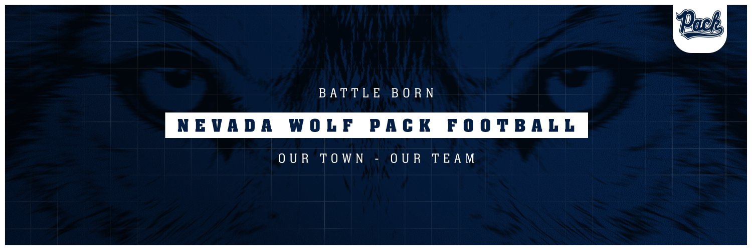 Nevada Football's banner