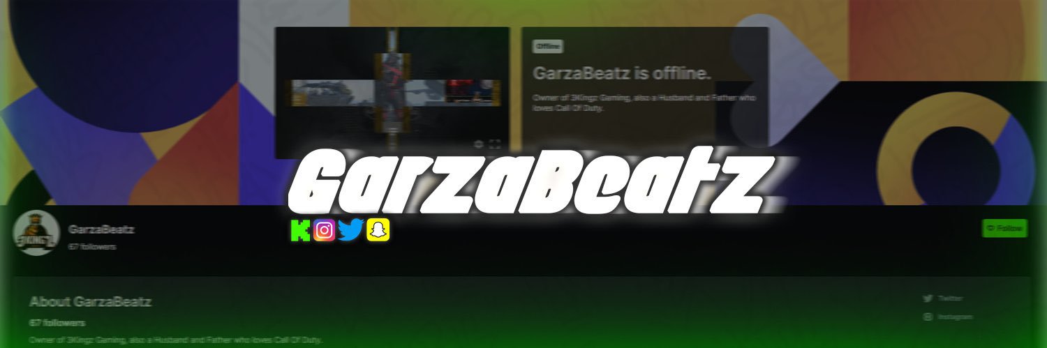 Garza's banner