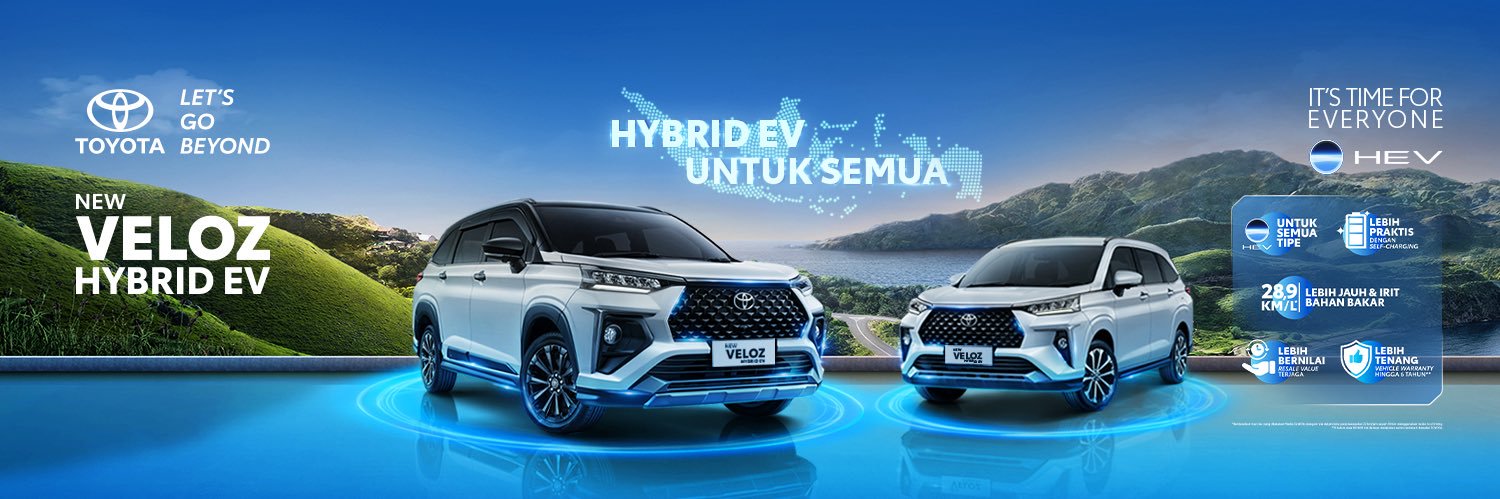 Toyota Indonesia's banner