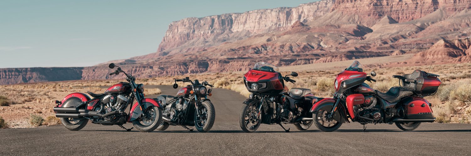 Indian Motorcycle's banner