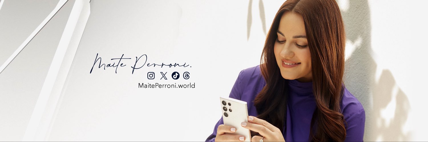 Maite Perroni B.'s banner