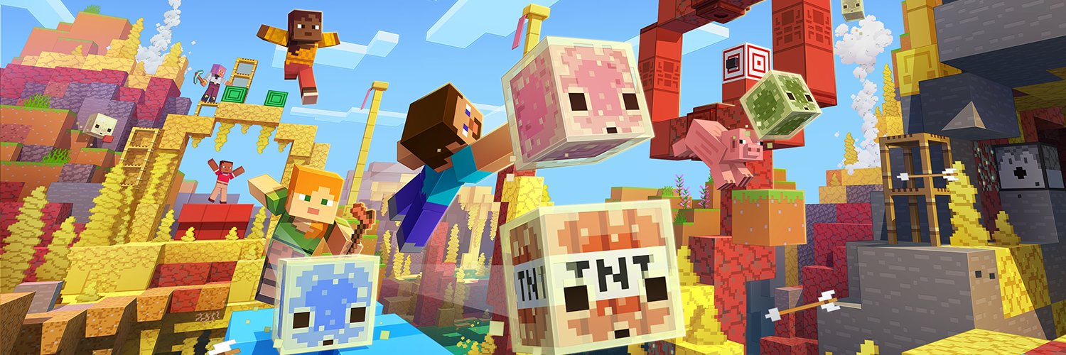 Minecraft's banner