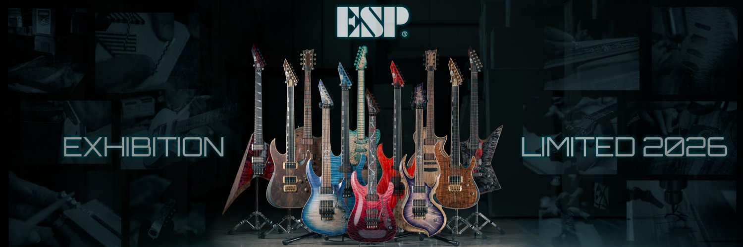 ESP Guitars JAPAN🤟🏼🎸's banner