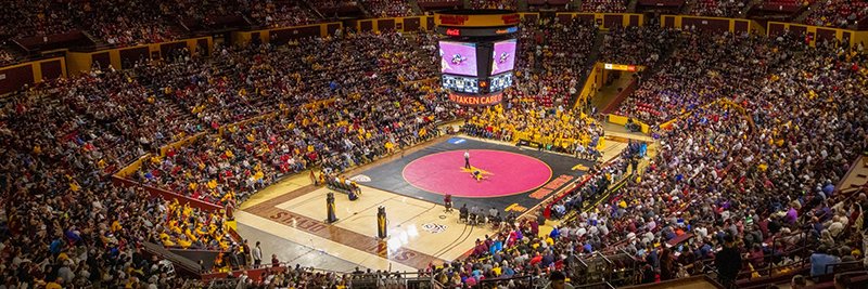 Sun Devil Wrestling's banner