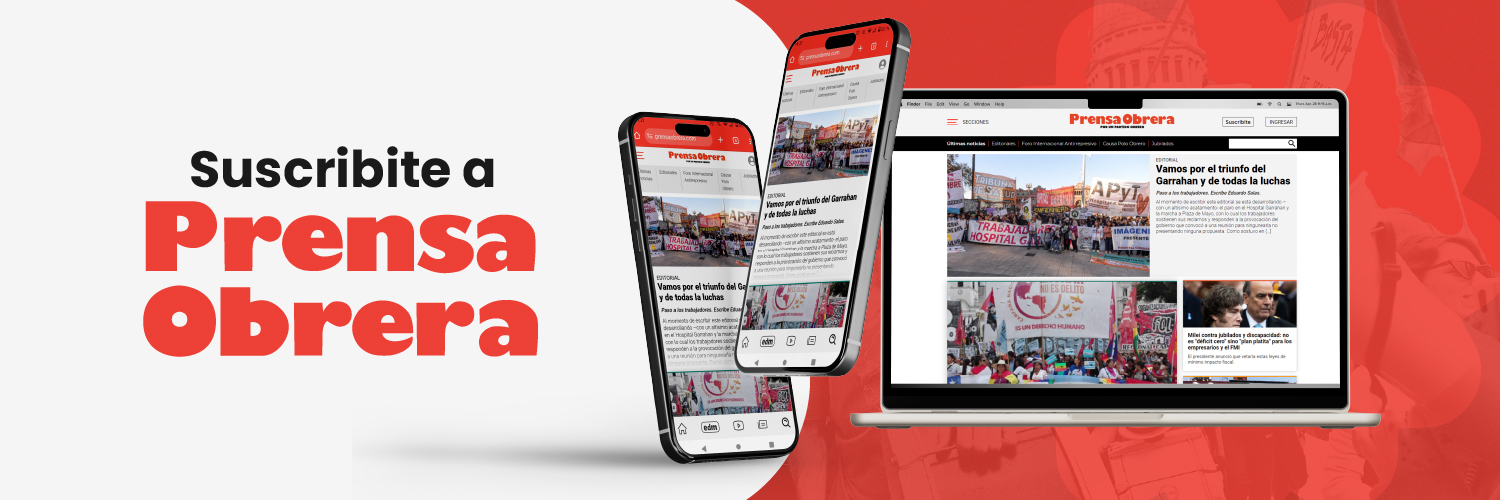 Prensa Obrera's banner