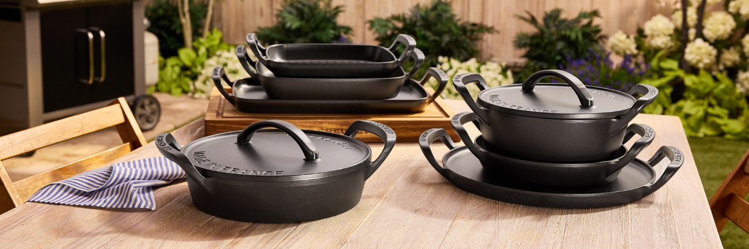 Le Creuset's banner