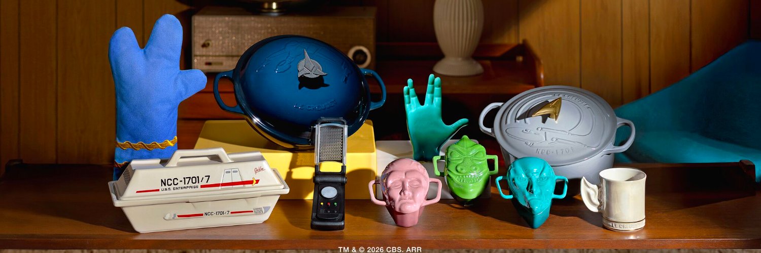Le Creuset's banner