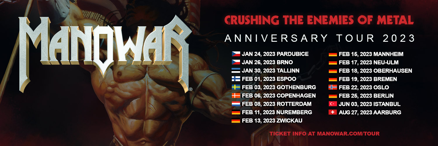 MANOWAR Official's banner