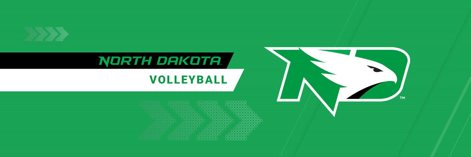 UND Volleyball's banner