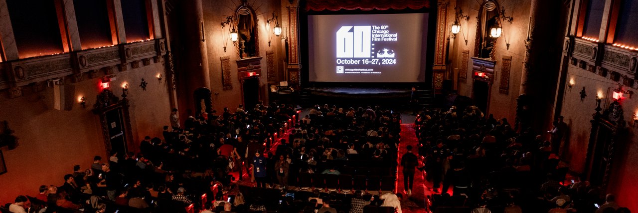 Chicago Int'l Film Festival's banner