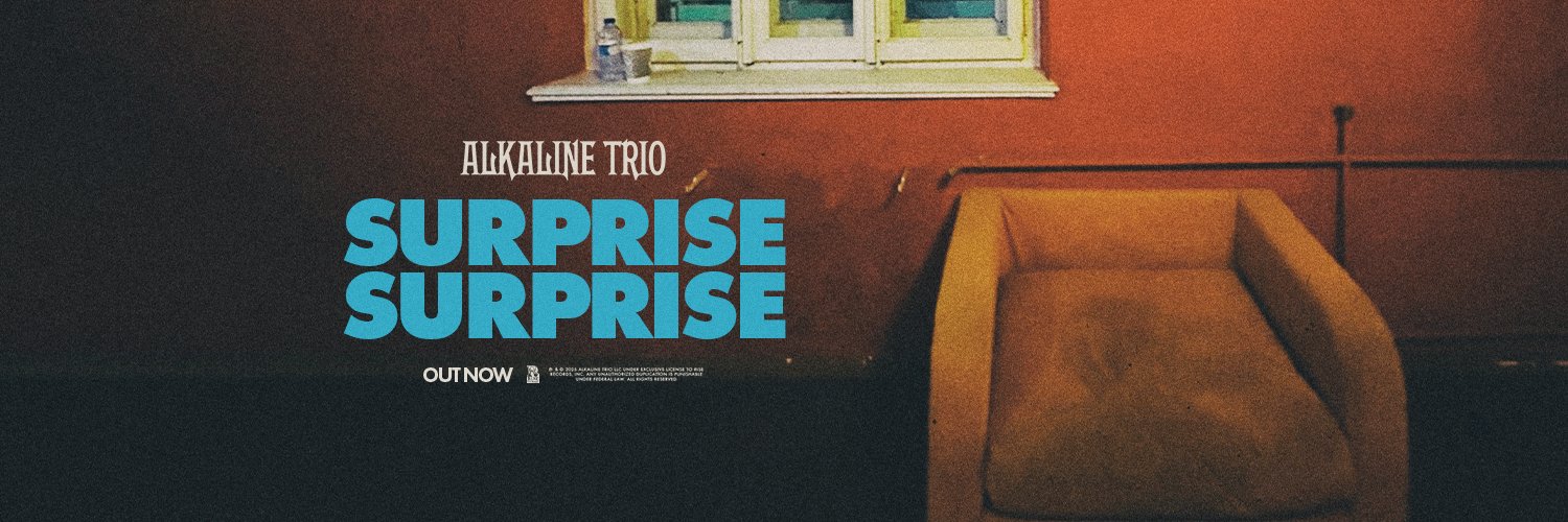 Alkaline Trio's banner