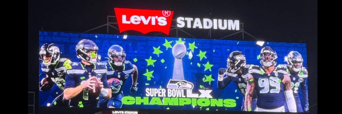 Joel Smith 🇻🇪 Superbowl Champion's banner