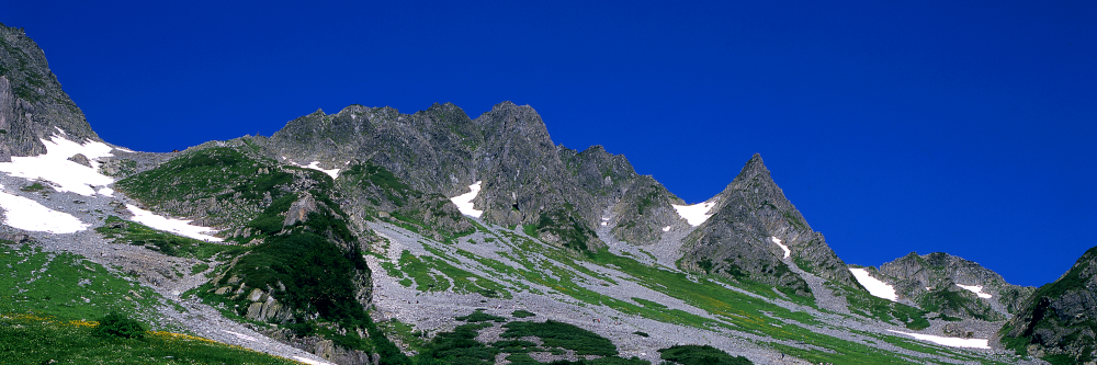 穂高岳山荘's banner