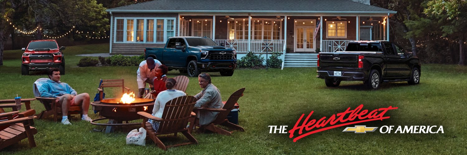 Chevrolet's banner
