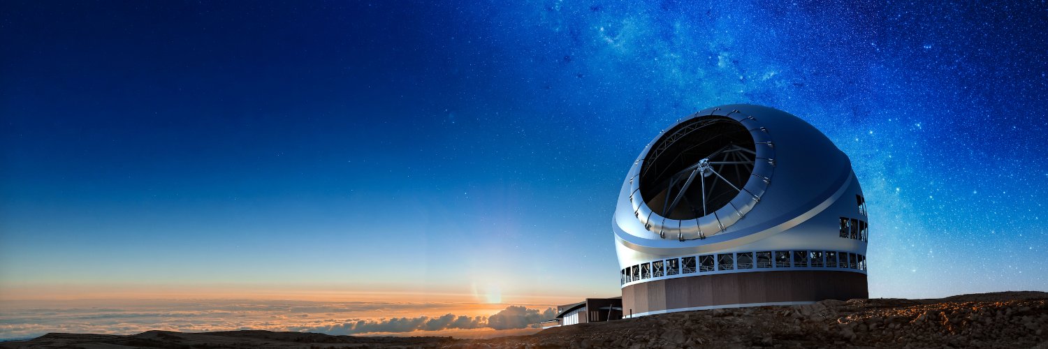 Thirty Meter Telescope's banner