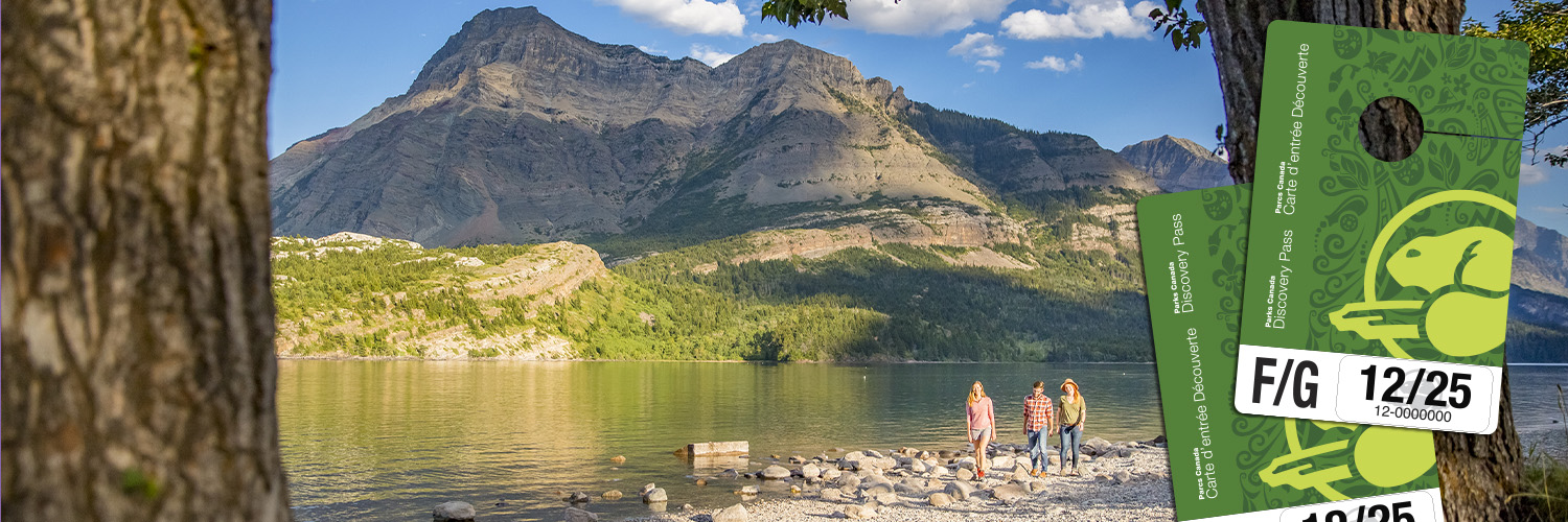 Parks Canada's banner