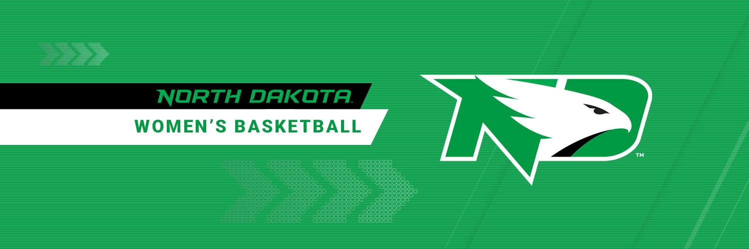 North Dakota Women's Basketball's banner