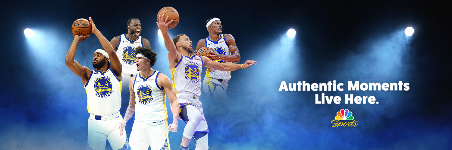 Warriors on NBCS's banner