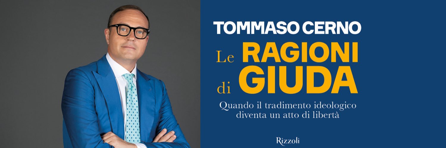 Tommaso Cerno's banner