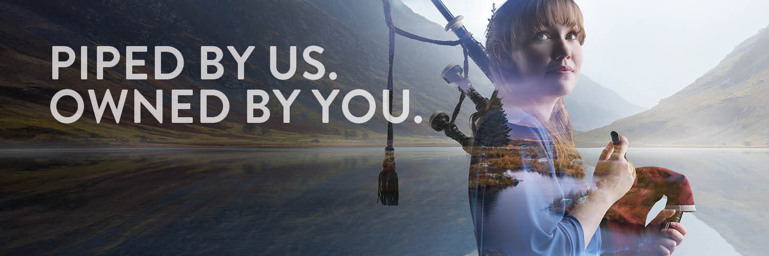 Scottish Water's banner