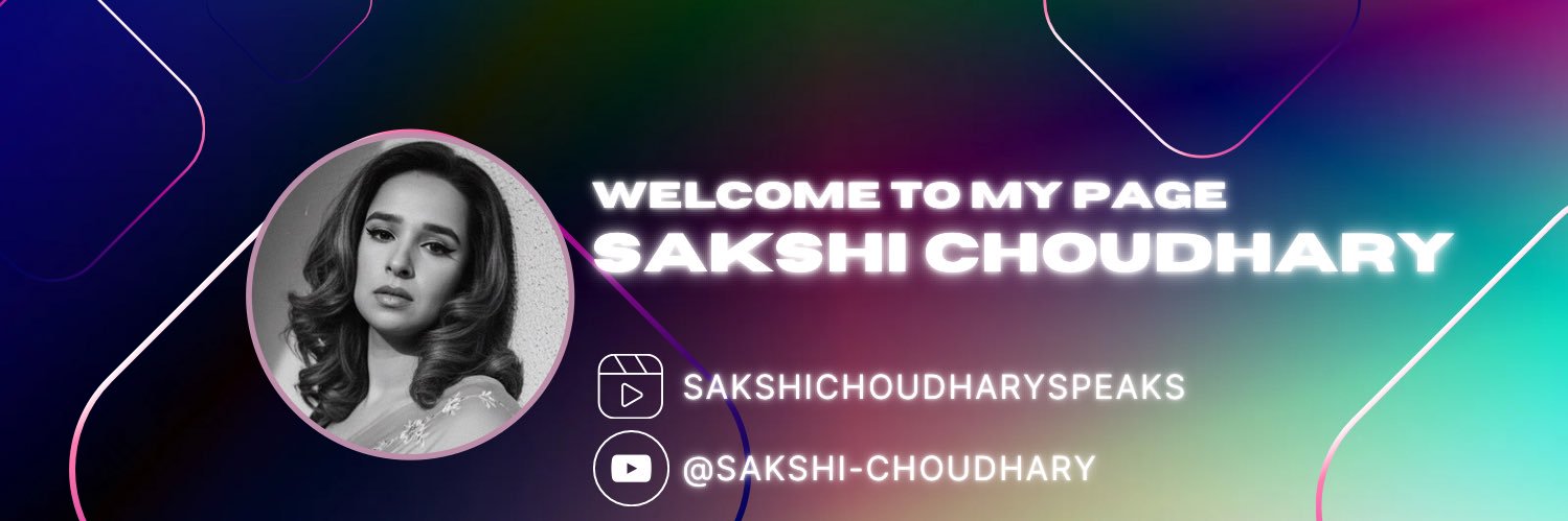 Sakshi Choudhary's banner