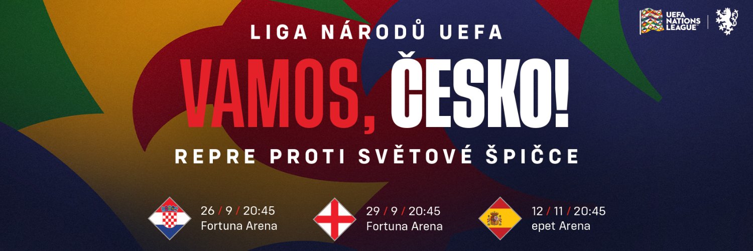 Česká fotbalová reprezentace's banner