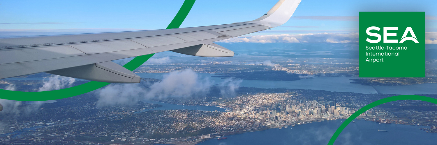 Seattle-Tacoma Intl. Airport's banner