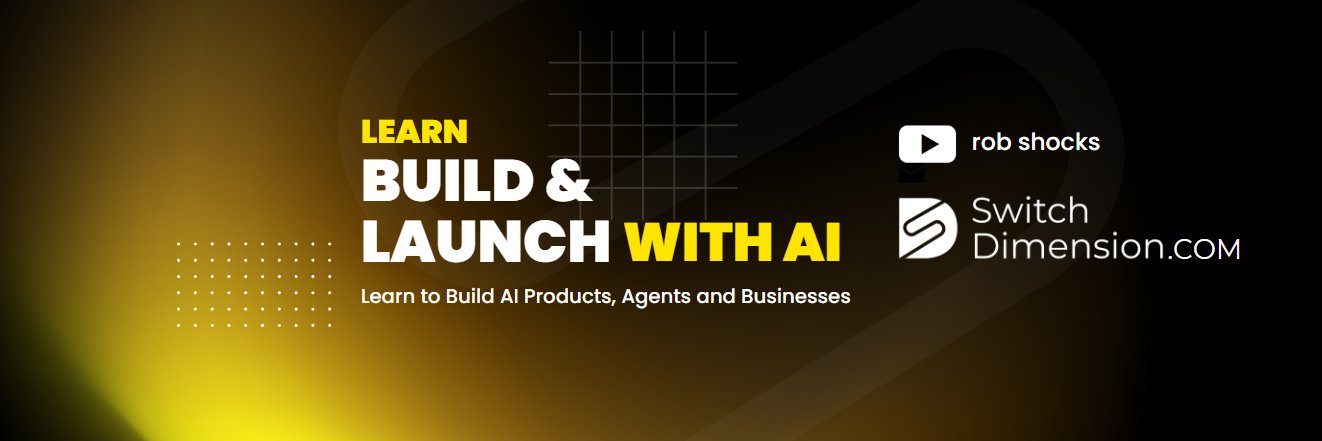Rob Shocks - Build With AI's banner
