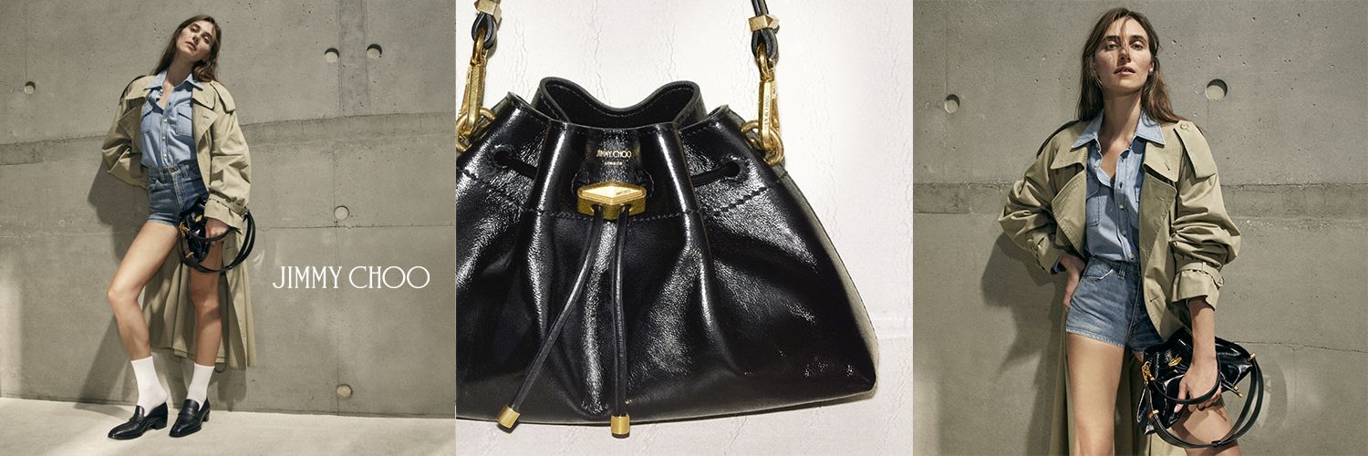 Jimmy Choo's banner