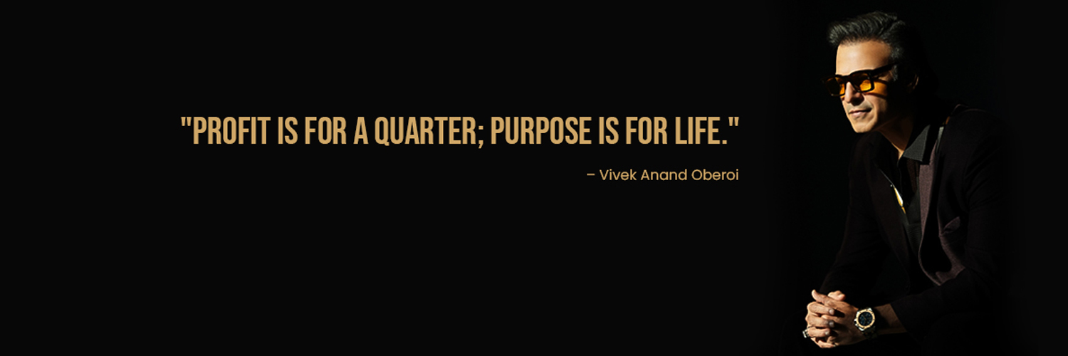 Vivek Anand Oberoi's banner