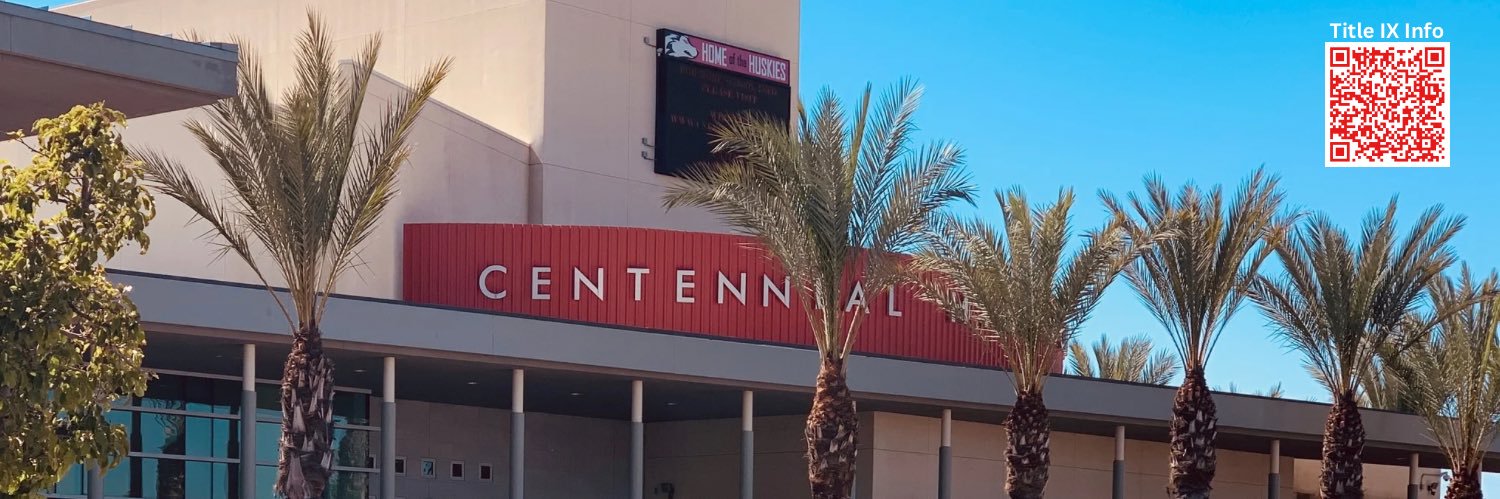 Centennial HS, CNUSD's banner