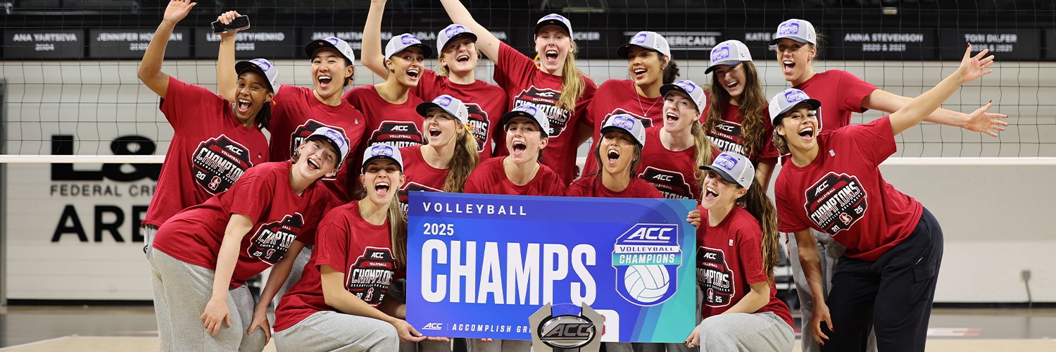 Stanford Women's Volleyball's banner