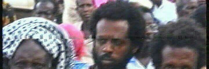 Yusuf Gabobe's banner