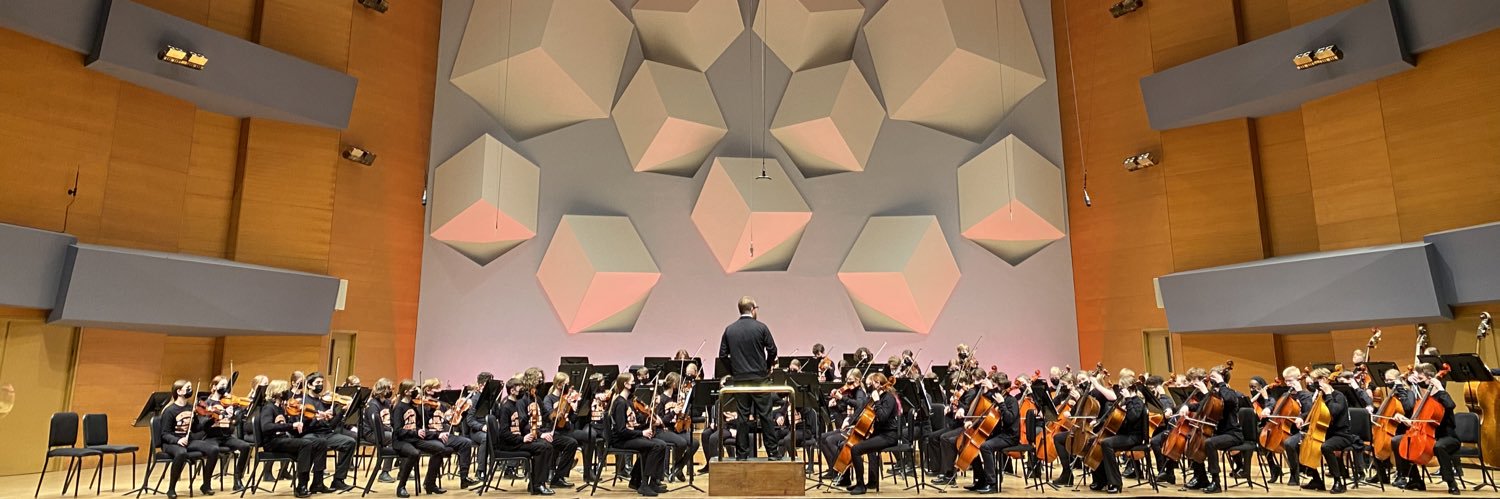 Moorhead Orchestra's banner