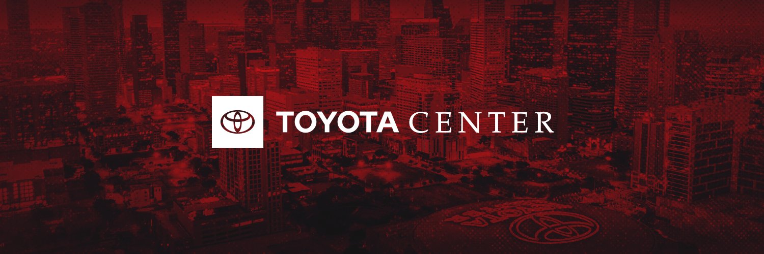 Toyota Center's banner