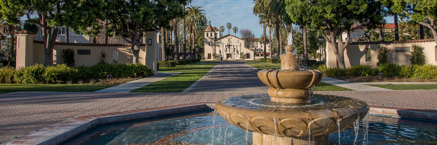 Santa Clara University's banner