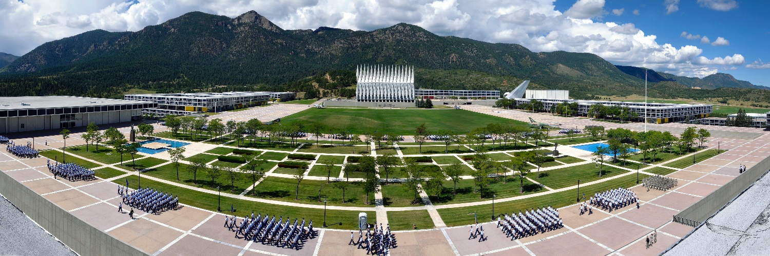 U.S. Air Force Academy's banner