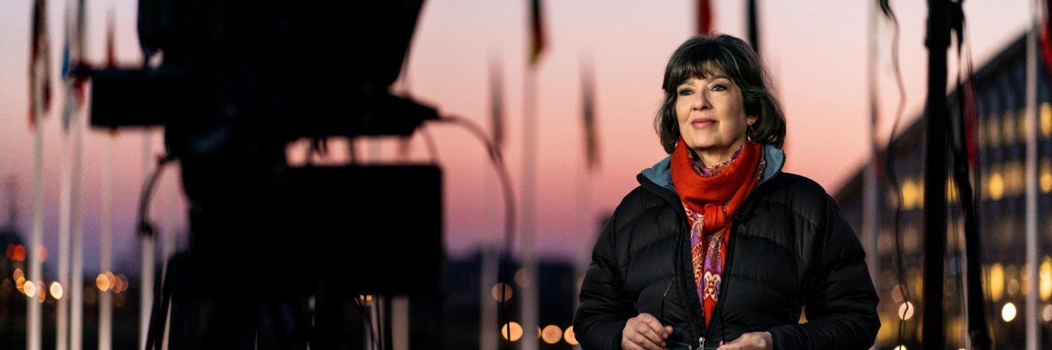 Christiane Amanpour's banner
