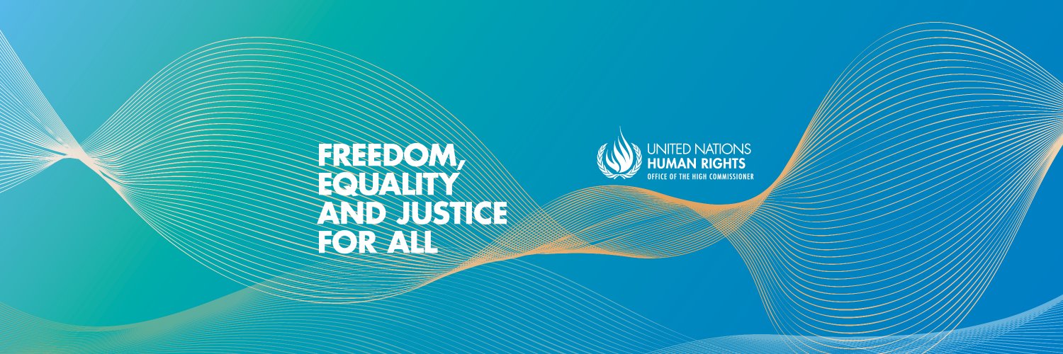 UN Human Rights's banner