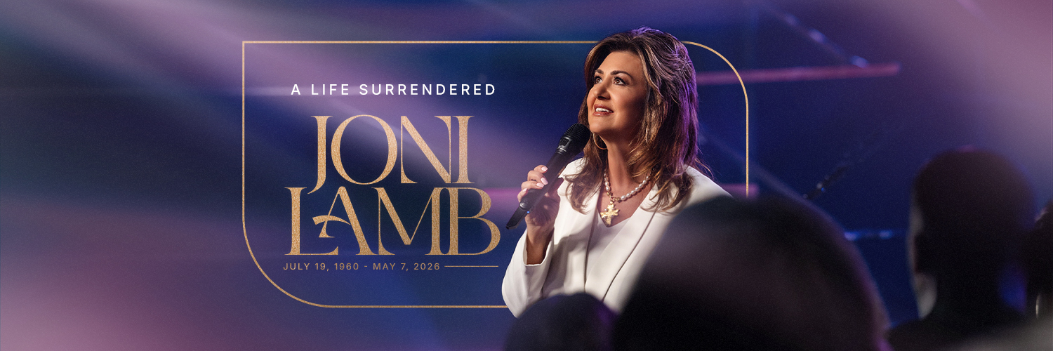 Joni Lamb's banner