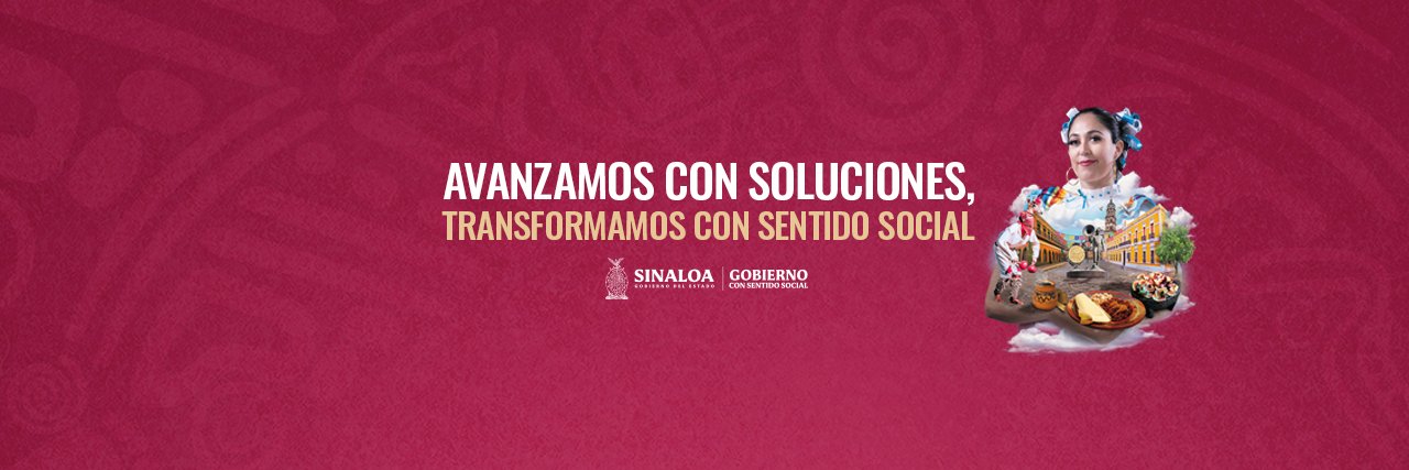 Gobierno del Estado de Sinaloa's banner