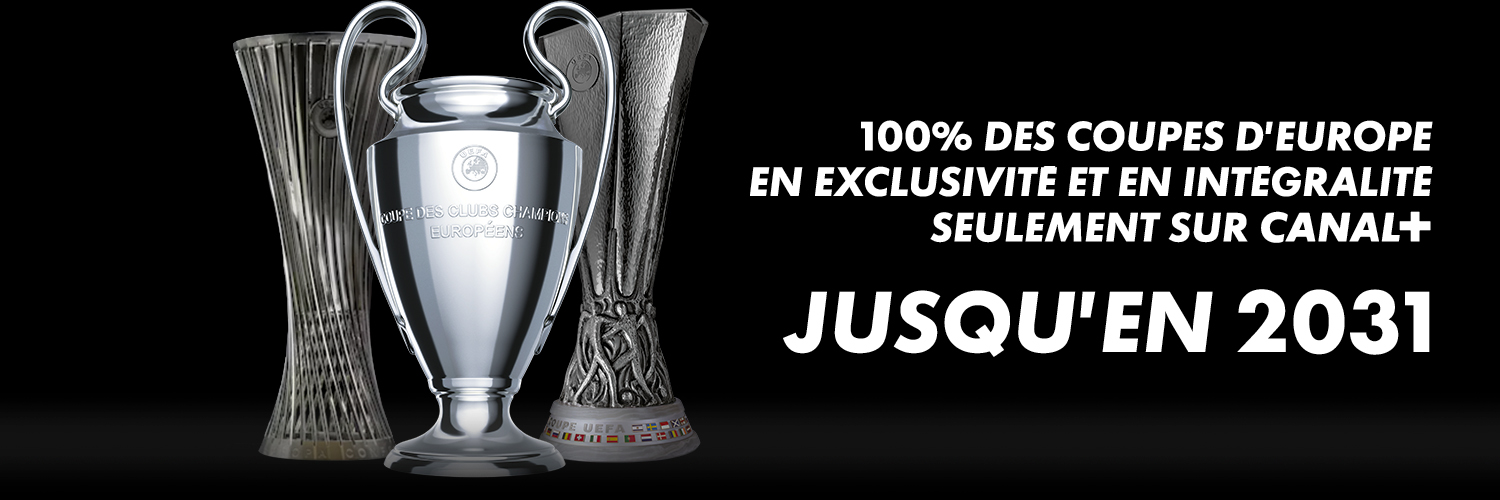CANAL+ Foot's banner