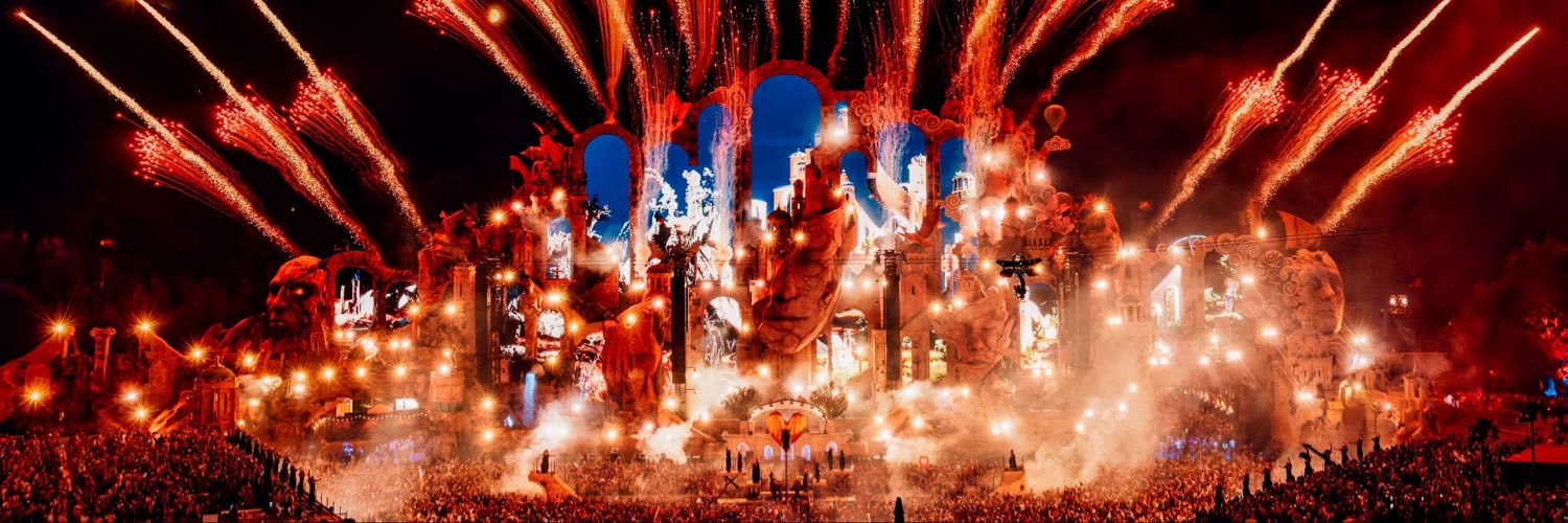 Tomorrowland's banner