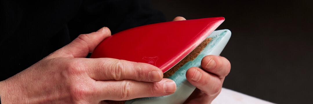 Christian Louboutin's banner