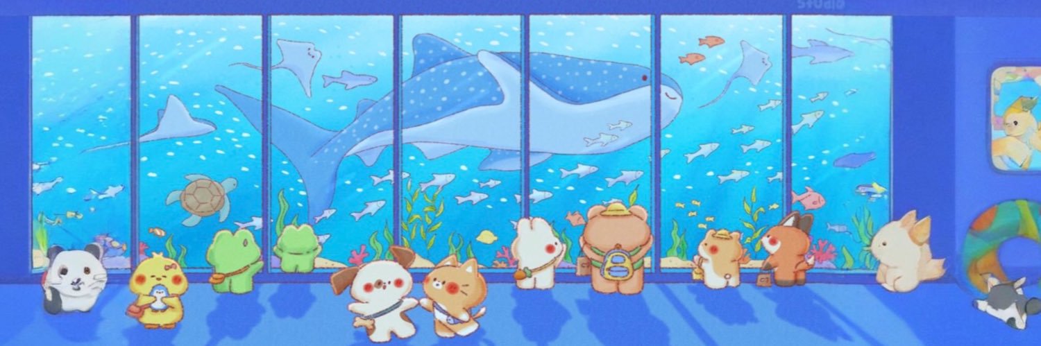 blue boy's banner