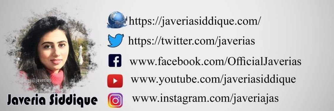 Javeria Siddique's banner
