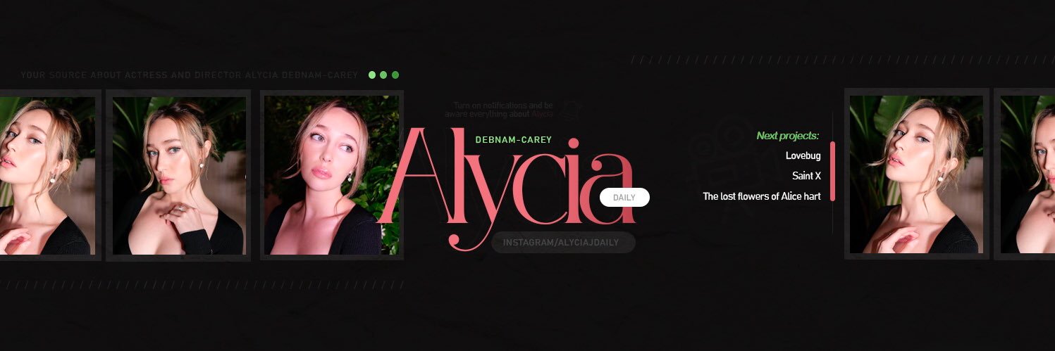 Alycia Daily's banner