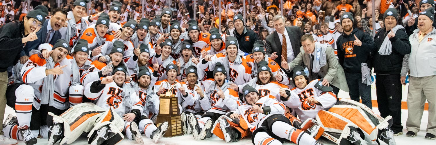 RIT Men's Hockey's banner