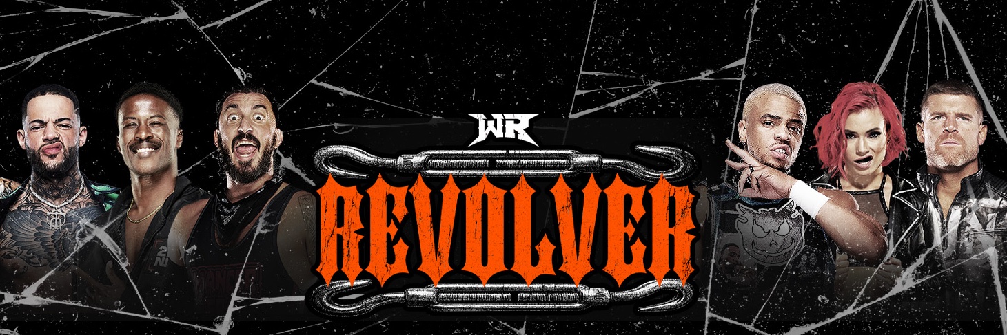 Wrestling REVOLVER's banner