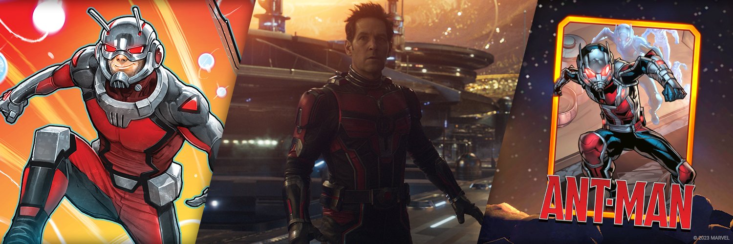 Ant-Man's banner